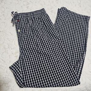 Tommy Hilfiger Blue and White Pajama Pants SZ LG